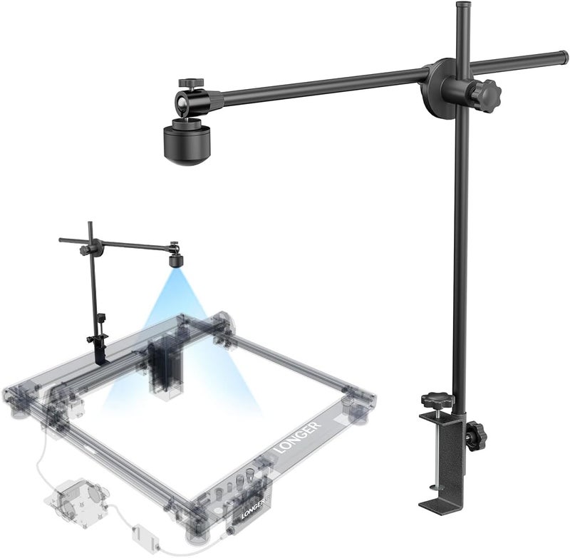LONGER LightBurn Camera Kit for Laser Engravers – 5MP Time-Lapse Digital Camera with Precise Positioning, Multi-Task Engraving, and Preview Support for LightBurn - Image 1